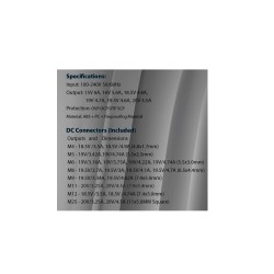 ΤΡΟΦΟΔΟΤΙΚΟ UNIVΕRSAL LAPTOP 90W With 8 Tips