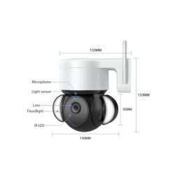 Smart Camera IP66 Outdoor Auto Tracking Two Way Audio Night Vision