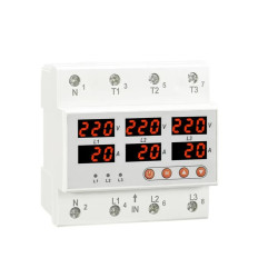 ΕΠΙΤΗΡΗΤΗΣ ΤΑΣΗΣ/ΕΝΤΑΣΗΣ ΡΑΓΑΣ 3Φ 63A 