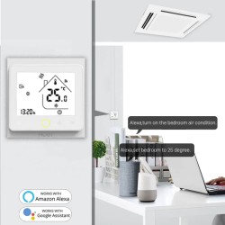 WiFi Θερμοστάτης 3 Ταχυτήτων Fan Coil/Air Condition