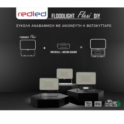 ΑΝΙΧΝΕΥΤΗΣ ΚΙΝΗΣΗΣ 180o ΓΙΑ ΠΡΟΒΟΛΕΑ “FLEXI” 