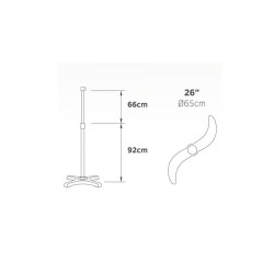 ΑΝΕΜΙΣΤΗΡΑΣ ΤΟΙΧΟΥ ΕΠΑΓΓΕΛΜΑΤΙΚΟΣ 180W Φ65 ΜΑΥΡΟΣ