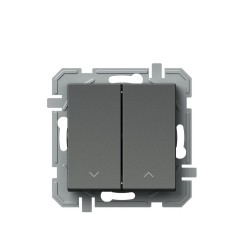 ΜΠΟΥΤΟΝ ΡΟΛΛΩΝ 10A 250V~LOGIQ ΑΝΘΡΑΚΙ