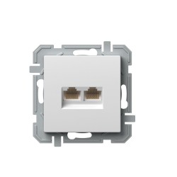 ΠΡΙΖΑ CAT5E KS ΔΙΠΛΗ 2X RJ45 8/8 PW XO