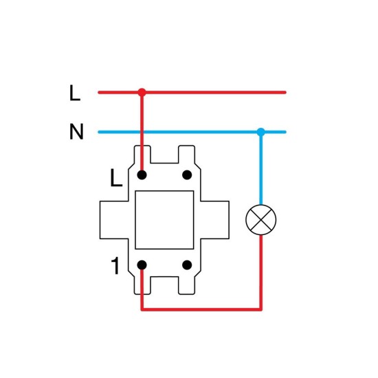 ΜΠΟΥΤΟΝ ΦΩΤΙΖΟΜΕΝΟ ΚΟΥΔΟΥΝΙΟΥ 01 10A 250V~ PW XO