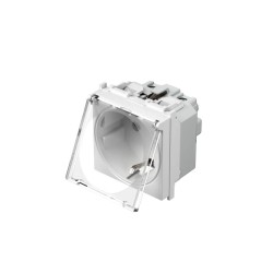 ΠΡΙΖΑ ΣΟΥΚΟ+KS+ΚΑΛΥΜΜΑ 2P+E 16A 250V~ 2M  ΠΡΙΖΑ ΣΟΥΚΟ+KS+ΚΑΛΥΜΜΑ 2P+E 16A 250V~ 2M