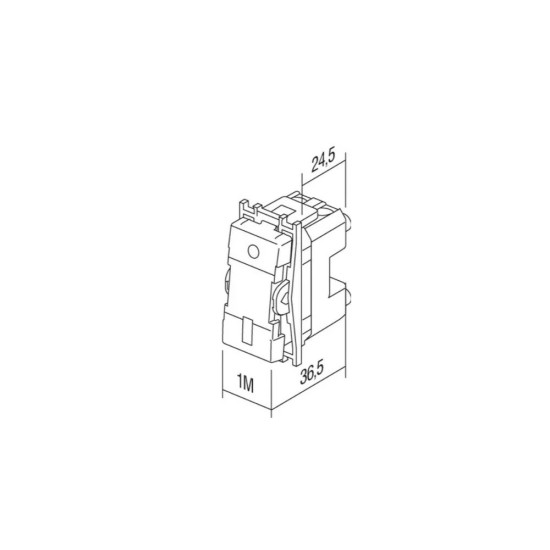 ΜΠΟΥΤΟΝ 16A 250V~ 1M ΜΗΧΑΝΙΣΜΟΣ