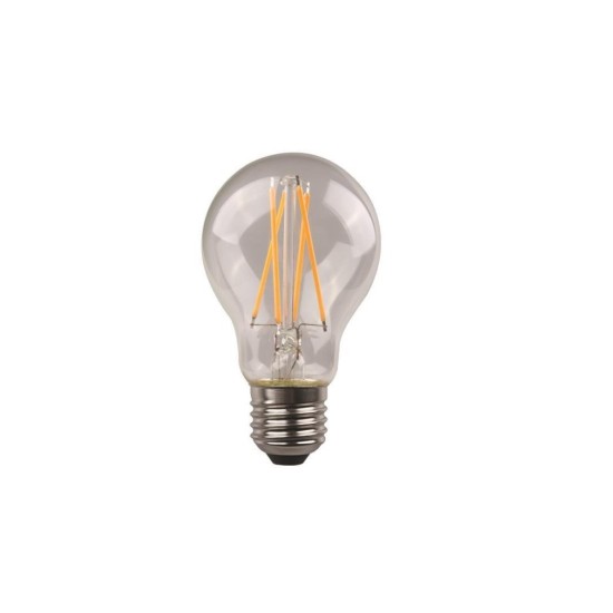 FILAMENT E27 A60 9W/3000K CLEAR CROSSED DIMMABLE                  