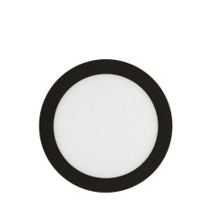 Led panel στρογγυλό μαύρο χωνευτό 20W 230V 4000Κ Led panel στρογγυλό μαύρο χωνευτό 20W 230V 4000Κ