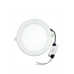 LED SLIM PANEL Φ225 20W 6500Κ ΛΕΥΚΟ 