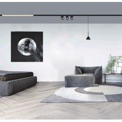 Φωτιστικό κρεμαστό μαγνητικής ράγας 48V LED 6W 3000K 587lm