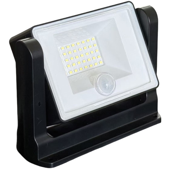 ΗΛΙΑΚΟΣ ΠΡΟΒΟΛΕΑΣ 10W  6500K IP65  ΜΕ ΑΝΙΧΝΕΥΤΗ ΚΙΝΗΣΗΣ 