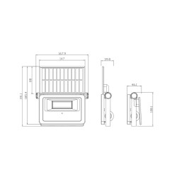 ΑΠΛΙΚΑ ΜΑΥΡΗ ΜΕ ΗΛΙΑΚΟ PANEL & ΑΝΙΧΝΕΥΤΗ ΚΙΝΗΣΗΣ 13W 