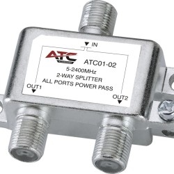 SPLITTER ATC 2 ΕΞΟΔ. 5-2400Mhz
