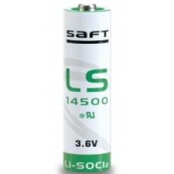 Saft LS14500 3.6V 2600MAh